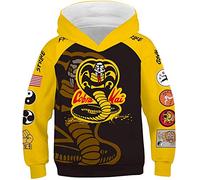 Sweat à capuche pour enfant Karaté Cobra Kai (1,4-5 ans)