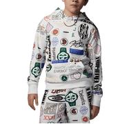 Sweat à capuche pour enfant - NIKE - 95D741-782 - Blanc - French Terry coton - Manches longues S