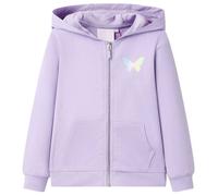 Sweat à capuche pour enfants lila 92/104/116/128/140 3-4 ans