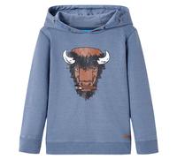 Sweat À Capuche Pour Enfants Bleu Mélange 104