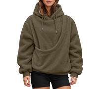 Sweat à capuche pour femme avec grande poche pour animal de compagnie, noir avec aspect décontracté doux et encolure claire ou capuche, pour le quotidien, les voyages et les combinaisons décontractées
