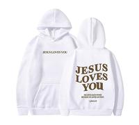 Sweat à capuche pour femme avec inscription « Have A Good Day » - Impression graphique - Manches longues - Décontracté - Oversize, 23, L