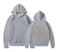 Sweat à capuche pour femme avec inscription « Have A Good Day » - Impression graphique - Manches longues - Décontracté - Oversize, 57, L