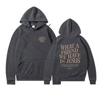 Sweat à capuche pour femme avec inscription « Have A Good Day » - Impression graphique - Manches longues - Décontracté - Oversize, 56, S