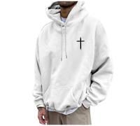 Sweat à capuche pour femme avec inscription « Jesus God Loves You » - Graphique - Mode chrétienne - Tendance - Avec capuche - Faith - Pour adolescents - Lettre d'anime - Pull religieux Jésus économise