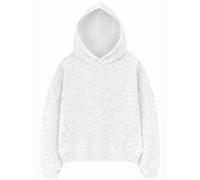 Sweat à Capuche pour femme Brillant Loose M-3XL Sweat à Capuche | Design brillant, pour paillettes intégrées, coupe loose, idéal soirée, pour style coréen tendance