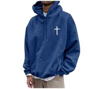 Sweat à capuche pour femme « Christian God Loves You » assorti avec inscription « I Love Jesus Fall Workou » avec motifs « Trust In The Lord Faith », noir foncé, M