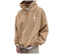 Sweat à capuche pour femme Christian God Loves You mignon avec lettre Jésus graphique Pull Tops Pray The Lord Thin Trendy Sweats à capuche Goth Faith I Love Jésus avec capuche Coupe ample Automne