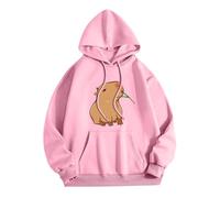 Sweat à capuche pour femme - Sweat à capuche surdimensionné pour adolescentes - Kawaii - Pull imprimé - Hauts mignons - Manches longues - Sweatshirts de loisirs, #56, M
