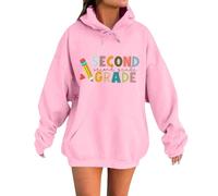Sweat à capuche pour femme Veste de survêtement Sweat-shirt à capuche et sweatshirts pour femmes pour la saison scolaire. Design décontracté à col rond avec motif. Parfait pour combiner avec des jeans