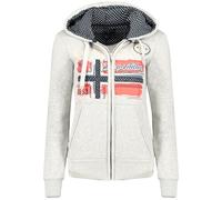 Sweat-shirt femmes Geographical Norway FARLOTTE Gris T1