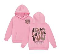 Sweat à Capuche pour Filles Jesus Faith Over Fear Essential Hoodies Workou décontracté Graphique chrétien Haut à Capuche Dieu drôle Coupe Ample Plage été avec Capuche Tenues Anime I Love Jesus f20