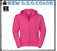 Sweat À Capuche Pour Homme Authentic Full Zip Avec Poche Kangourou Russell