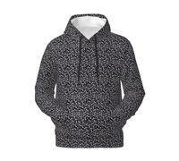 Sweat à capuche pour homme avec imprimé pattes de chien et chiot pour l'hiver, l'automne, le printemps, chaud, léger et confortable, vêtement décontracté