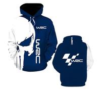 Sweat À Capuche pour Homme Confortable Et Idéal La Salle De Sport W.R.C Ce Pull Imprimé Parfait Le Printemps L'automne Est Doté Poches-C||x_l