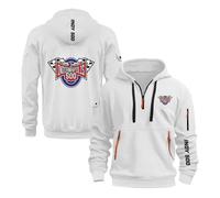 Sweat À Capuche pour Homme Printemps Automne in.di.an.AP.OL.is 500 Shirt Veste Demi Zip Imprimé avec Poche Vêtements Sport Confortables Hauts-BS||x_l