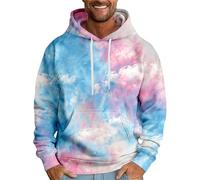 Sweat à capuche pour homme Pull à manches longues Y2K Sweat-shirt à capuche Basic Sweat streetwear tendance Haut confortable Sweat à capuche pour homme T-shirt d'extérieur avec poche kangourou Pull