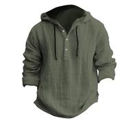 Sweat à capuche pour homme uni - T-shirts à capuche en coton - Sweat de sport - Sweat à capuche léger d'entraînement - Sweat-shirt muscle à manches longues - Hauts de sport à capuche à séchage rapide