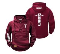 Sweat À Capuche pour Homme Vêtements De Sport S.EC.URI.TY Pulls Hauts Sweats Imprimés D'extérieur Shirts Manches Longues-JHSe||l