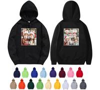 Sweat À Capuche pour Hommes Et Femmes Sweat À Capuche Personnalisé avec Photo Et Texte Costumes pour Couples Cadeaux Personnalisés pour Hommes Et Femmes S-3Xl Multicolor