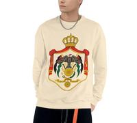Sweat À Capuche pour Hommes Jordanie Emblème National Graphique Sweat À Capuche Manches Longues Cordon Hauts avec Poches pour Usage Quotidien Activités De Loisirs Plein Air Pique-Niques