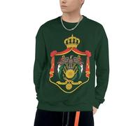 Sweat À Capuche pour Hommes Jordanie Emblème National Graphique Sweat À Capuche Manches Longues Cordon Hauts avec Poches pour Usage Quotidien Activités De Loisirs Plein Air Pique-Niques