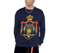 Sweat À Capuche pour Hommes Jordanie Emblème National Graphique Sweat À Capuche Manches Longues Cordon Hauts avec Poches pour Usage Quotidien Activités De Loisirs Plein Air Pique-Niques