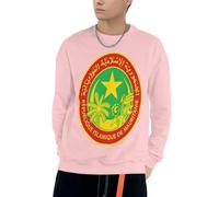 Sweat À Capuche pour Hommes Mauritanie Emblème National Graphique Sweat À Capuche Manches Longues Cordon Hauts avec Poches pour Usage Quotidien Activités De Loisirs Plein Air Pique-Niques