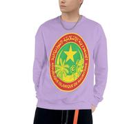 Sweat À Capuche pour Hommes Mauritanie Emblème National Graphique Sweat À Capuche Manches Longues Cordon Hauts avec Poches pour Usage Quotidien Activités De Loisirs Plein Air Pique-Niques