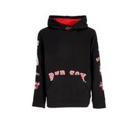 Sweat a capuche pour hommes Mlb Fundamental Pull a capuche Bosred Noir/Athletic Rouge BLACK/ATHLETIC RED M