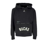 Sweat a capuche pour hommes NBA Courtside Statement Edition Fleece Hoodie Milbuc Noir BLACK XL