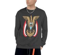 Sweat À Capuche pour Hommes Yémen Emblème National Graphique Sweat À Capuche Manches Longues Cordon Hauts avec Poches pour Usage Quotidien Activités De Loisirs Plein Air Pique-Niques