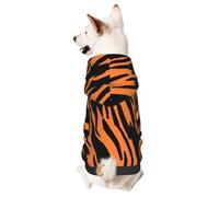 Sweat à Capuche pour Petit Animal de Compagnie, Motif léopard et Tigre, Pull-Over pour Chien, vêtements d'hiver pour Animaux de Compagnie, Grande Taille