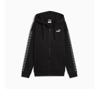 Sweat À Capuche PUMA ESS TAPE RELAXED FULL ZIP NOIR FEMME 688097 01 ORIGINAL