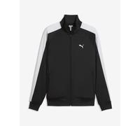 Sweat à capuche Puma Essential T7 Poly Full Zip noir blanc - L