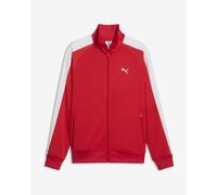 Sweat à capuche Puma Essential T7 Poly Full Zip rouge blanc - XL