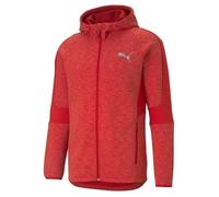 Sweat à capuche Puma EVOSTRIPE FULL-ZIP - Réf. 585811-11. Couleur : Rouge L