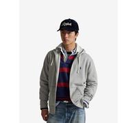 Ralph Lauren Sweat à capuche M6 Long Full Zip gris - L