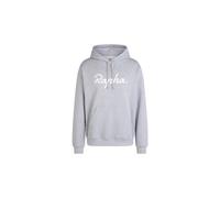 Rapha Heavyweight Cotton Large Logo Hoodie Gris M Homme
