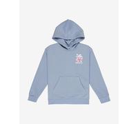 Sweat à capuche Roxy Surf Feeling Brushed bleu clair fille - 10