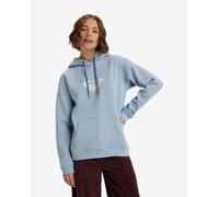 Sweat à capuche Roxy Surf Stoked Brushed Art bleu clair femme - M