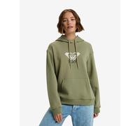 Sweat à capuche Roxy Surf Stoked Brushed Art vert olive femme - XL