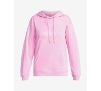 Sweat à capuche Roxy Surf Stoked rose bonbon blanc femme. - S