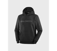 Sweat à capuche Salomon Big Logo noir - XXL
