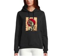 Sweat à capuche SAMOURAÏ JAPONAIS - PIXEL EVOLUTION - Femme M