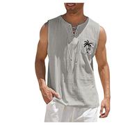 Sweat à Capuche sans Manches pour Homme Couleur Unie Décontractée Mode Casual Maillot De Corps Vêtements pour Marcel pour Un Usage Sportif Quotidien Debardeur Homme Coton Marcel