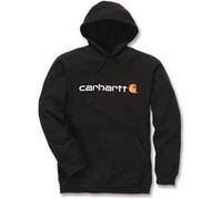 Sweat à capuche sans zip logo manche noir XS Carhartt S1100074001XS Noir, Noir G