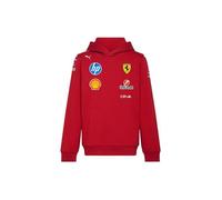 Sweat à capuche Scuderia Ferrari F1 pour enfant - Cerise foncée 3-4 ans