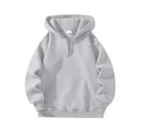 Sweat à capuche simple pour homme 2026 avec fermeture éclair intégrale et manches longues, excellent choix pour le style urbain, les vacances, la randonnée et les sorties quotidiennes décontractées
