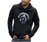 Sweat à capuche Skateboarding freestyle - Squelette sur un skateboard - PIXEL EVOLUTION - Homme S
